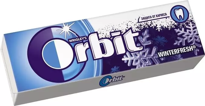 Жевательная резинка Orbit Winterfresh 13.6гс доставкой!