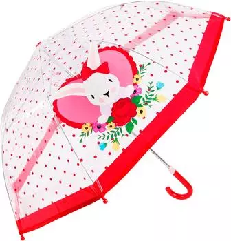 Зонт детский Mary Poppins Rose Bunny прозрачный