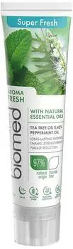 Зубная паста Biomed Aroma Fresh Super fresh 100г