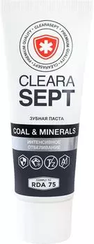 Зубная паста ClearaSept Coal&amp;Minerals Интенсивное отбеливание 75мл