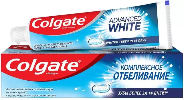 Зубная паста Colgate Комплексное отбеливание 100мл