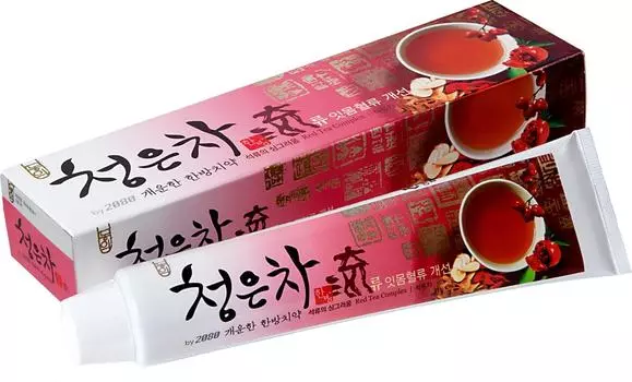 Зубная паста Dental Clinic 2080 Восточный красный чай 125г