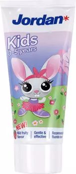 Зубная паста Jordan Kids 0-5 лет заяц 50мл