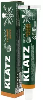 Зубная паста Klatz Brutal Only Убойный виски 75мл