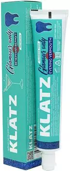 Зубная паста Klatz Glamour Only Вечерний вермут без фтора 75мл