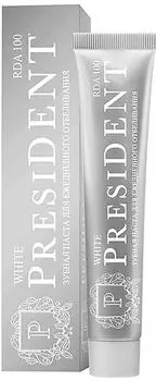 Зубная паста President White 75мл