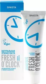 Зубная паста Spasta Fresh Oclock Профилактика кариеса и свежесть дыхания 90мл