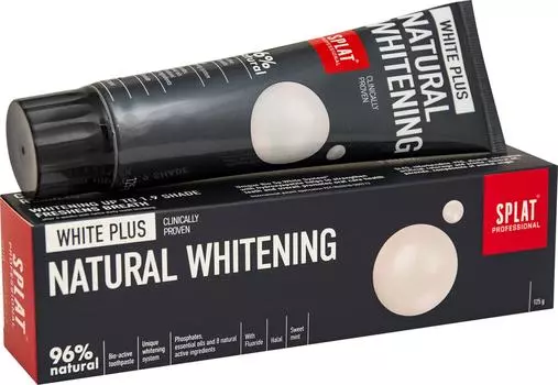 Зубная паста Splat Natural Whitening Отбеливание плюс 125мл