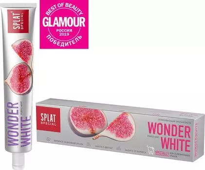 Зубная паста Splat Special Wonder white Восхитительная белизна для отбеливания зубов 75мл