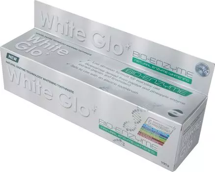 Зубная паста White Glo с биоэнзимами 100г