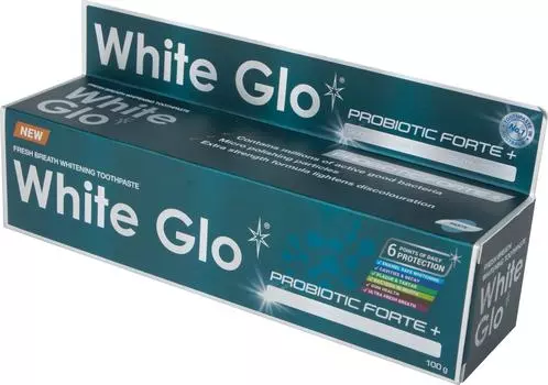 Зубная паста White Glo с пробиотиками 100г