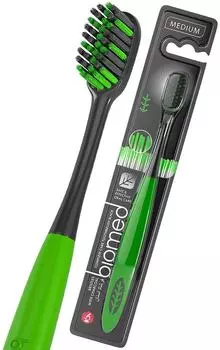 Зубная щетка Biomed Black средней жесткости в ассортименте