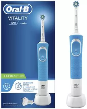 Зубная щетка Oral-B Vitality Cross Action электрическая