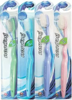 Зубная щетка Twin Lotus Soft&amp;Clean мягкая в ассортименте
