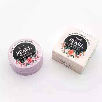 Гидрогелевые патчи для глаз с жемчугом и маслом ши KOELF PEARL &amp; SHEA BUTTER HYDRO GEL EYE PATCH 60шт