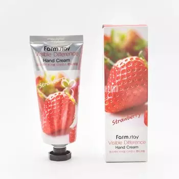 Крем для рук клубника VISIBLE DIFFERENCE HAND CREAM STRAWBERRY 100ml