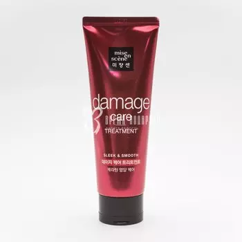 Маска для окрашенных и повреждённых волос MISE-EN-SCENE DAMAGE CARE TREATMENT 180ml