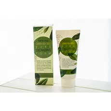 Пенка для умывания - семена зеленого чая FARMSTAY GREEN TEA SEED PURE CLEANSING FOAM 180ml