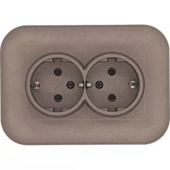 2-местная розетка OVIVO LOFT 404-190319-907