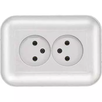 2-местная розетка OVIVO LOFT 404-100310-908