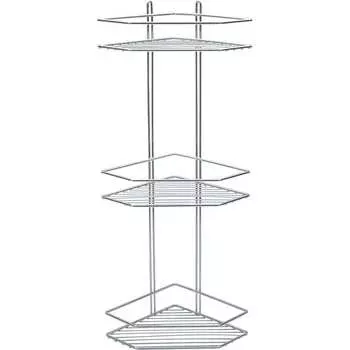 3-ярусная угловая полка для ванной Rosenberg RUS-385331