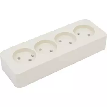 4-ая наружная розетка Systeme Electric Blanca BLNRA000417