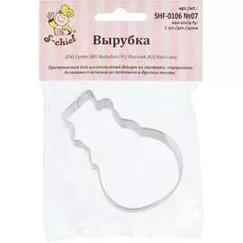 Вырубка для теста S-Chief №07 Снеговик 635583