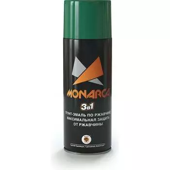 Аэрозольная грунт-эмаль по ржавчине MONARCA 86002