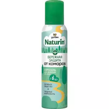Аэрозоль от комаров Gardex naturin N016