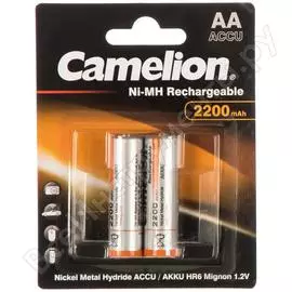 Аккумулятор camelion 1.2в aa-2200mah ni-mh bl-2, 3675