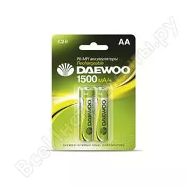 Аккумулятор daewoo aa 1500mah ni-mh bl-2 1037350