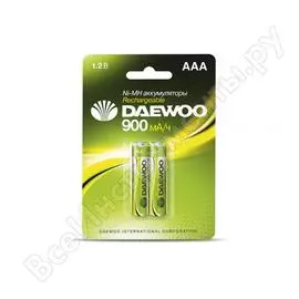 Аккумулятор daewoo aaa 900mah ni-mh bl-2 1037442
