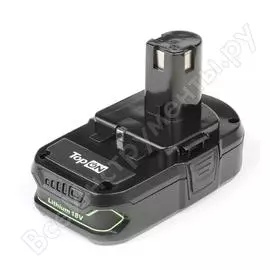 Аккумулятор для электроинструмента ryobi (li-ion, 18в, 1.5ач) topon pn: rb18l15 top-ptgd-ry-18-1.5-li