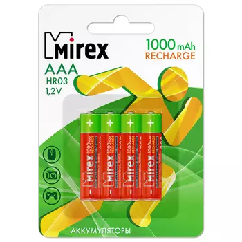 Аккумулятор Mirex 23702-HR03-10-E4