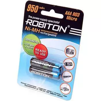 Аккумулятор Robiton RTU950MHAAA-2 9792 BL2