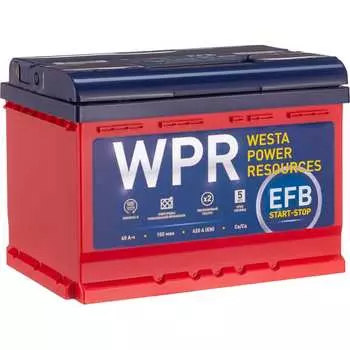 Аккумулятор WPR 6ст 60 VL 1 LB 620 А EN 560109311