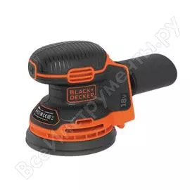Аккумуляторная эксцентриковая шлифмашина black&amp;decker bdcros18n