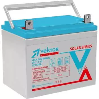 Аккумуляторная батарея Vektor Energy GEL 12-33 51378