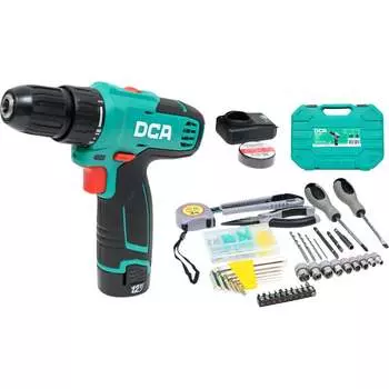 Аккумуляторная дрель шуруповерт DCA ADJZ1202