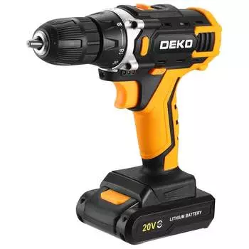 Аккумуляторная дрель шуруповерт DEKO Banger 20V ONE + 083-1042