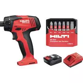 Аккумуляторная дрель шуруповерт + набор насадок hilti sfd-2 a 3714922