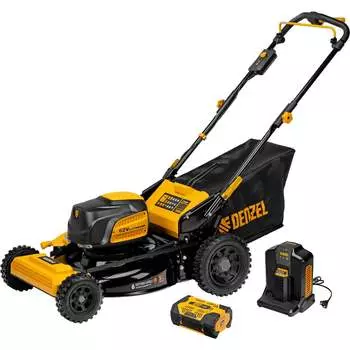 Аккумуляторная самоходная бесщеточная газонокосилка Denzel rlms560-62 58920