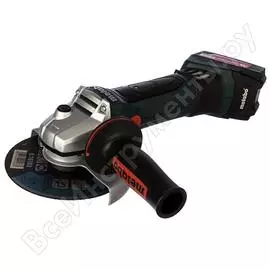 Аккумуляторная угловая шлифмашина metabo w 18 ltx 150 600404650