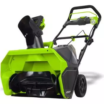 Аккумуляторный снегоуборщик GreenWorks 2600007USB4