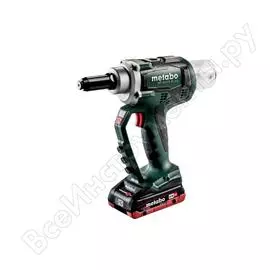 Аккумуляторный заклепочник metabo np 18 ltx bl 5.0 619002800