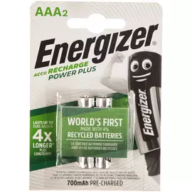 Аккумуляторы energizer power plus nh12/aaa 700 2 шт/бл pre-ch 7638900416992