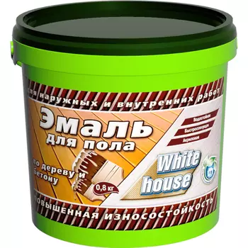 Акриловая эмаль для пола White House 15867