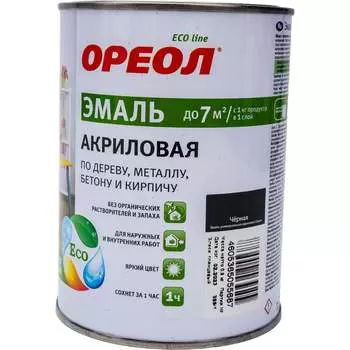 Акриловая эмаль ОРЕОЛ