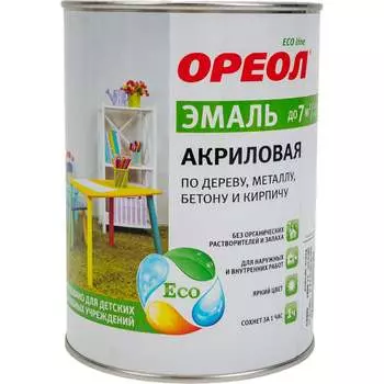 Акриловая эмаль ОРЕОЛ
