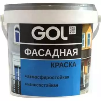 Акриловая фасадная краска GOL